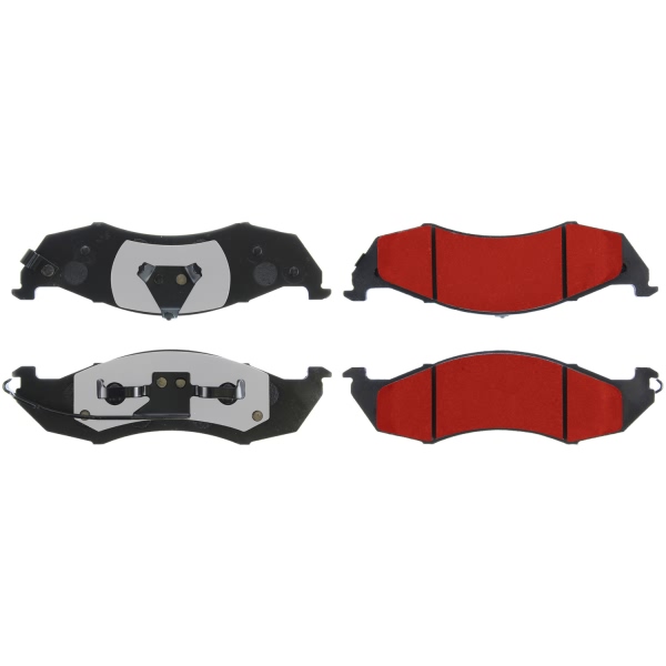 Centric Posi Quiet Pro™ Ceramic Front Disc Brake Pads 500.05760