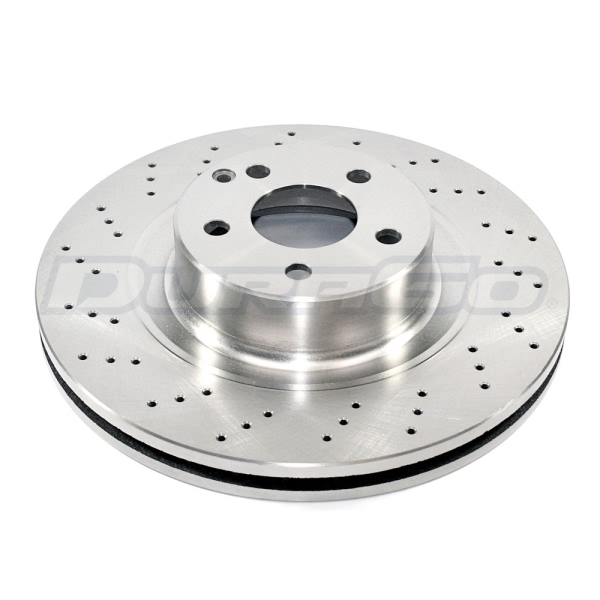 DuraGo Drilled Vented Front Brake Rotor BR900888