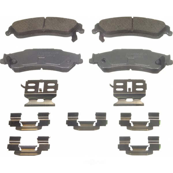 Wagner ThermoQuiet Ceramic Disc Brake Pad Set QC729