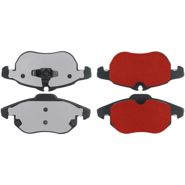 Centric Posi Quiet Pro™ Semi-Metallic Front Disc Brake Pads 500.09722