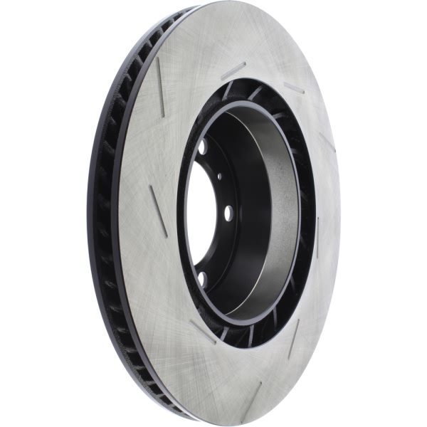 Centric SportStop Slotted 1-Piece Rear Passenger Side Brake Rotor 126.37055
