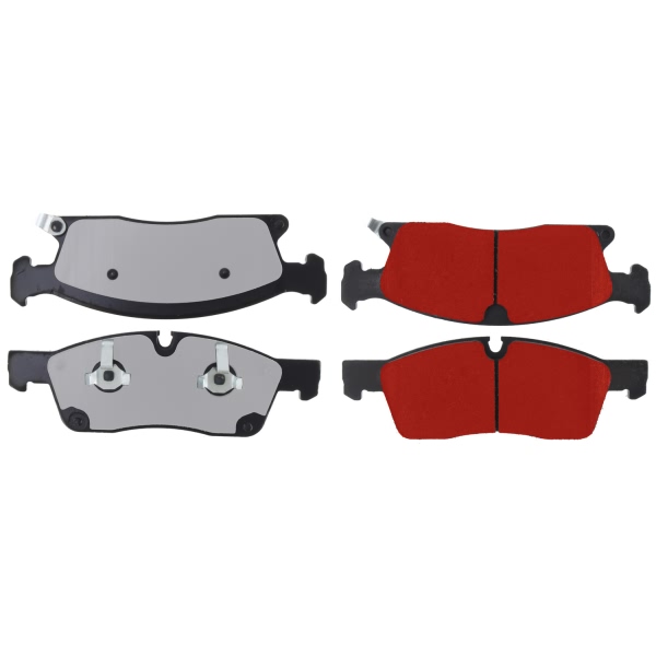 Centric Posi Quiet Pro™ Ceramic Front Disc Brake Pads 500.14550