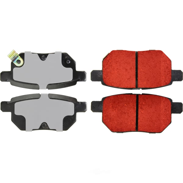 Centric Posi Quiet Pro™ Ceramic Rear Disc Brake Pads 500.13540