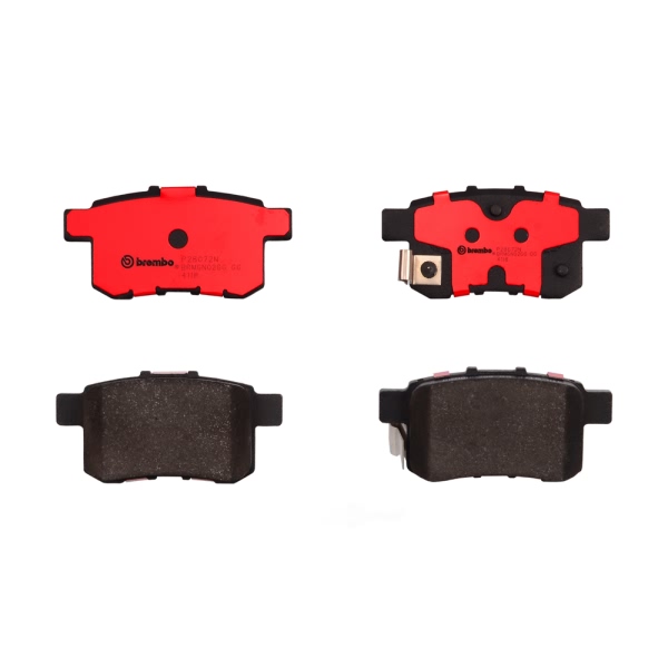 brembo Premium Ceramic Rear Disc Brake Pads P28072N