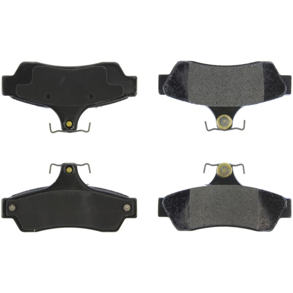 Centric Posi Quiet™ Extended Wear Semi-Metallic Rear Disc Brake Pads 106.10480