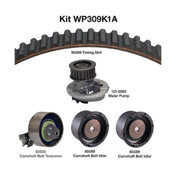 Dayco Timing Belt Kit With Water Pump WP309K1A