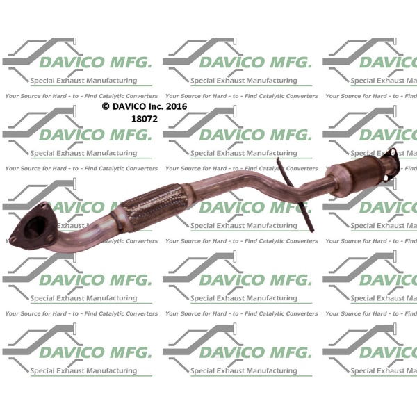Davico Direct Fit Catalytic Converter and Pipe Assembly 18072
