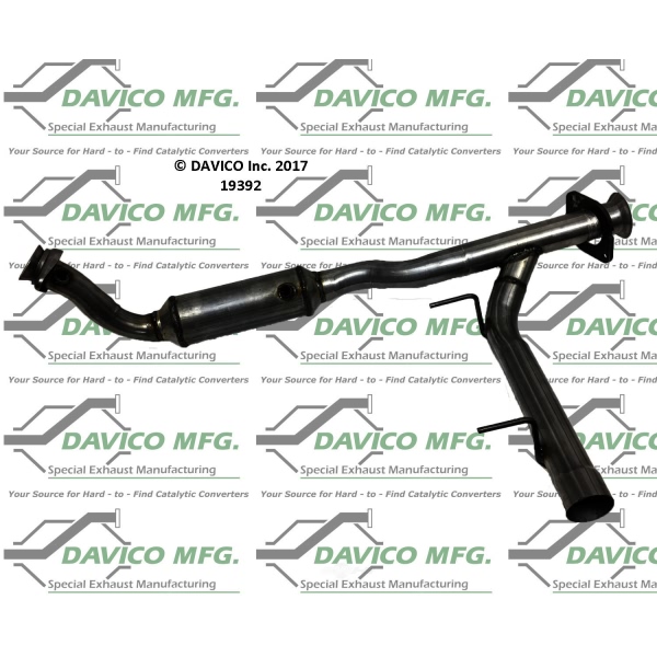 Davico Exhaust Manifold with Integrated Catalytic Converter 19392