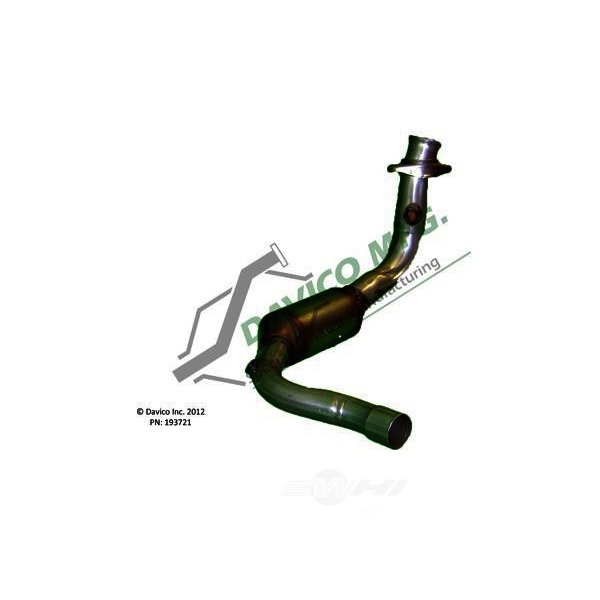 Davico Direct Fit Catalytic Converter and Pipe Assembly 193721