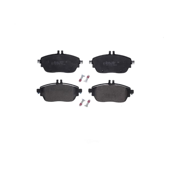 brembo Premium Low-Met OE Equivalent Front Brake Pads P50093