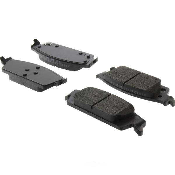 Centric Posi Quiet™ Extended Wear Semi-Metallic Rear Disc Brake Pads 106.17070