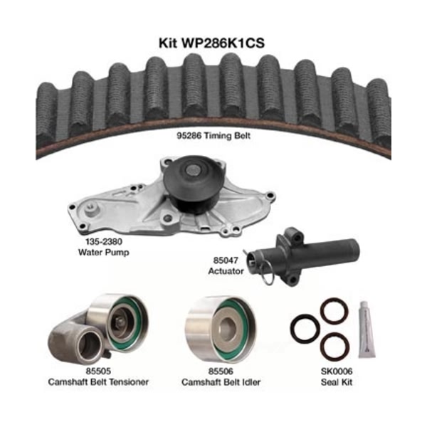 Dayco Timing Belt Kit With Water Pump WP286K1CS