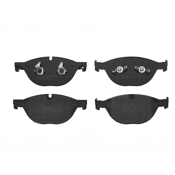 brembo Premium Low-Met OE Equivalent Front Brake Pads P36025