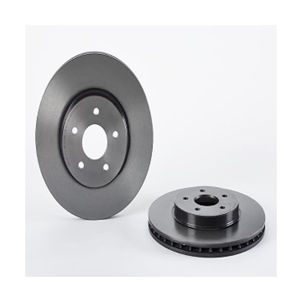brembo UV Coated Series Vented Front Brake Rotor 09.8665.11