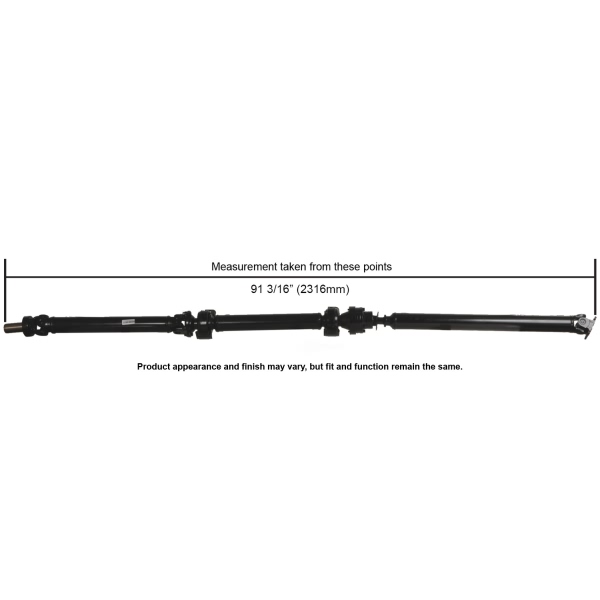 Cardone Reman Remanufactured Driveshaft/ Prop Shaft 65-5006