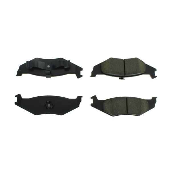 Centric Posi Quiet™ Extended Wear Semi-Metallic Rear Disc Brake Pads 106.05120