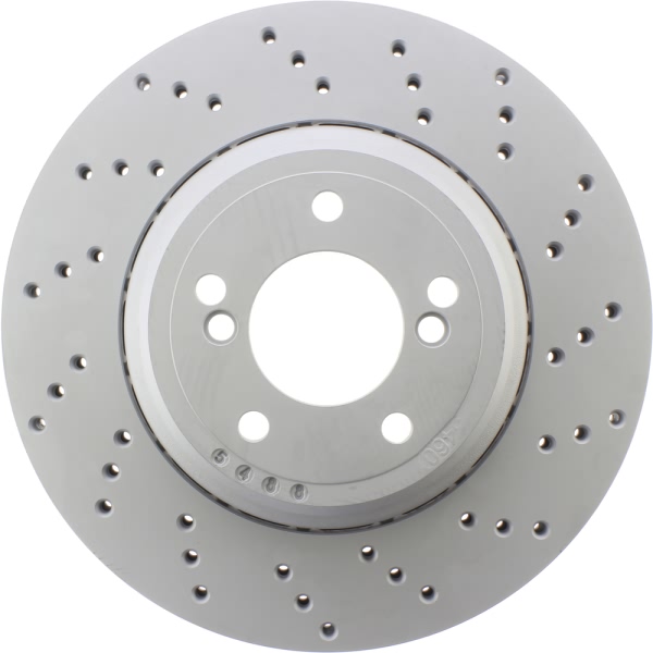 Centric SportStop Drilled 1-Piece Rear Passenger Side Brake Rotor 128.34111