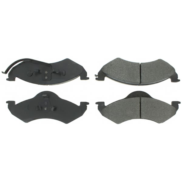 Centric Posi Quiet™ Semi-Metallic Front Disc Brake Pads 104.07460