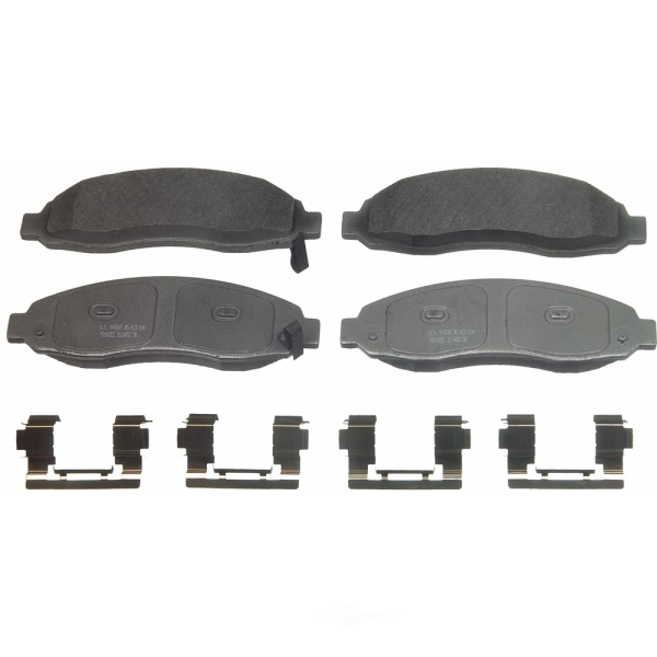 Wagner Thermoquiet Semi Metallic Front Disc Brake Pads MX962