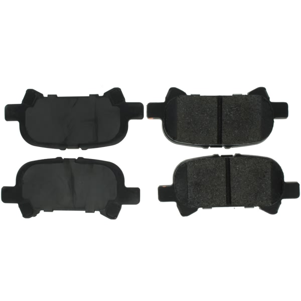 Centric Posi Quiet™ Extended Wear Semi-Metallic Rear Disc Brake Pads 106.08281