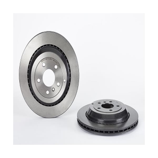 brembo UV Coated Series Vented Rear Brake Rotor 09.R124.21