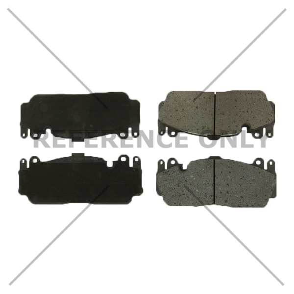 Centric Posi Quiet™ Semi-Metallic Front Disc Brake Pads 104.16480