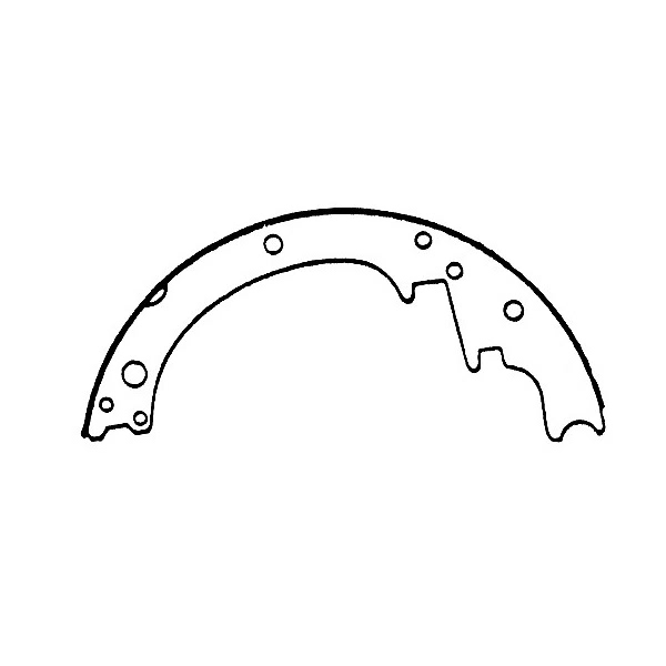 Centric Premium™ Brake Shoes 111.04190