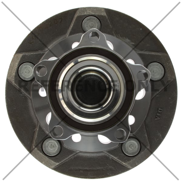 Centric Premium™ Hub And Bearing Assembly; With Integral Abs 407.65012