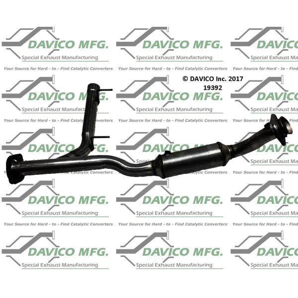Davico Exhaust Manifold with Integrated Catalytic Converter 19392