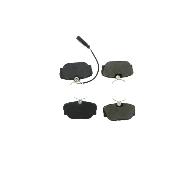 Centric Posi Quiet™ Semi-Metallic Rear Disc Brake Pads 104.08771