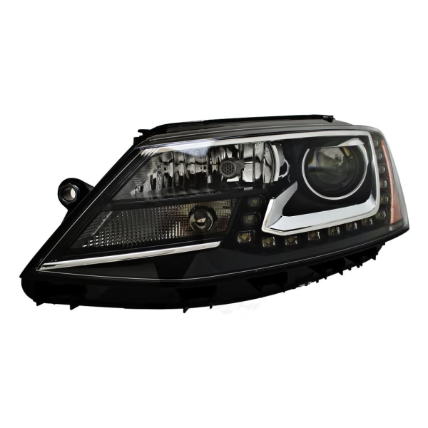 Hella Headlight Assembly - Passenger Side 011192241