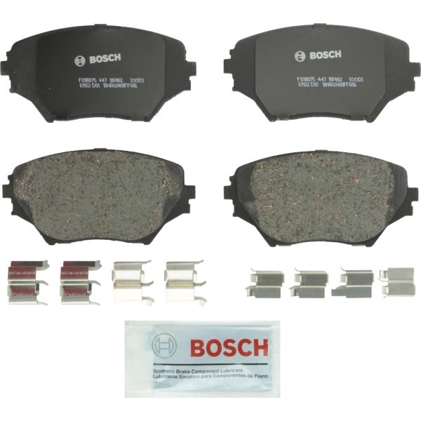 Bosch QuietCast™ Premium Organic Front Disc Brake Pads BP862