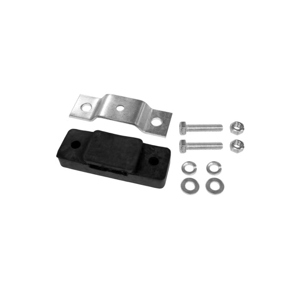 Walker Steel Rubber Silver Black Exhaust Hanger 35183