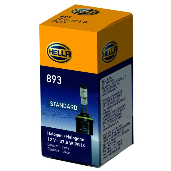 Hella 893 Standard Series Halogen Light Bulb 893