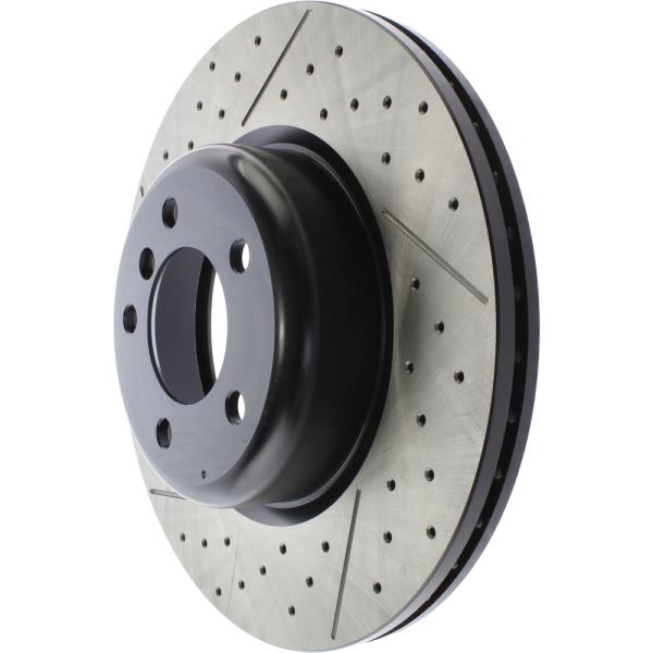 Centric SportStop Drilled and Slotted 1-Piece Front Brake Rotor 127.34104