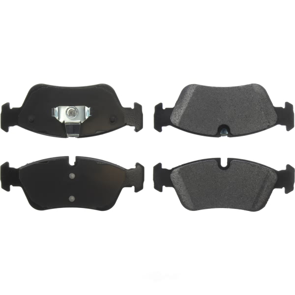 Centric Posi Quiet™ Extended Wear Semi-Metallic Front Disc Brake Pads 106.05580
