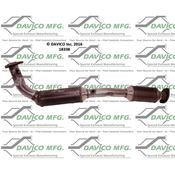 Davico Direct Fit Catalytic Converter and Pipe Assembly 18338