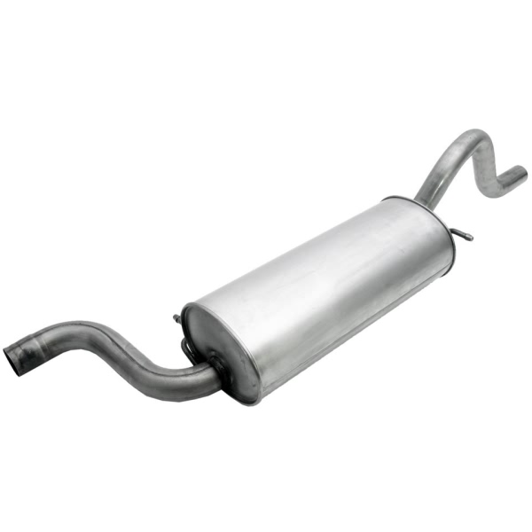 Walker Quiet Flow Stainless Steel Oval Aluminized Exhaust Muffler And Pipe Assembly 55559
