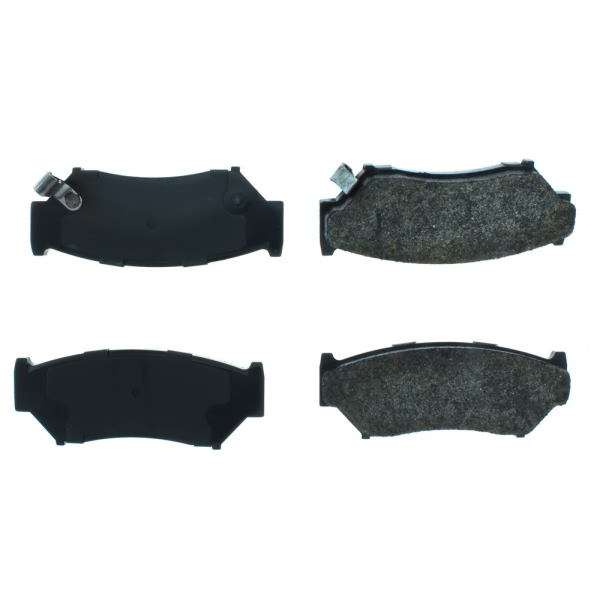 Centric Posi Quiet™ Extended Wear Semi-Metallic Front Disc Brake Pads 106.05560