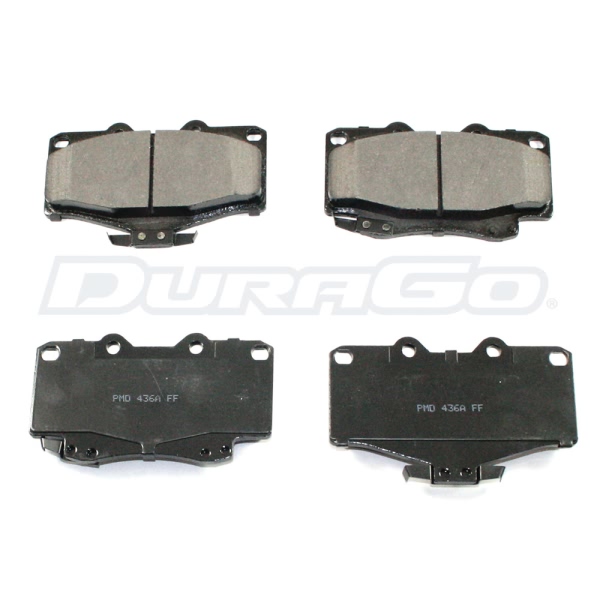 DuraGo Premium Semi Metallic Front Disc Brake Pads BP436AMS