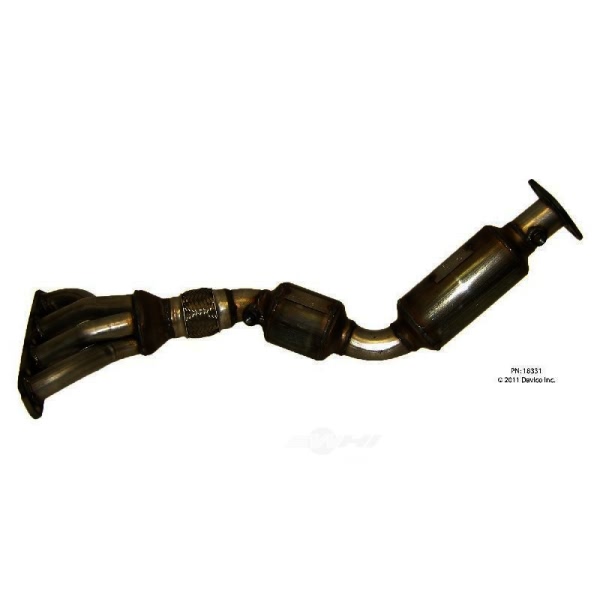 Davico Exhaust Manifold with Integrated Catalytic Converter 18331