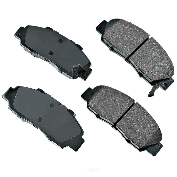 Akebono Pro-ACT™ Ultra-Premium Ceramic Front Disc Brake Pads ACT503