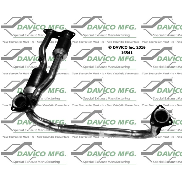 Davico Direct Fit Catalytic Converter and Pipe Assembly 16541