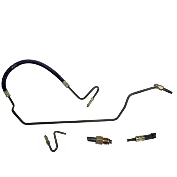 MTC Power Steering Pressure Line Hose Assembly - Pump To Rack VR510