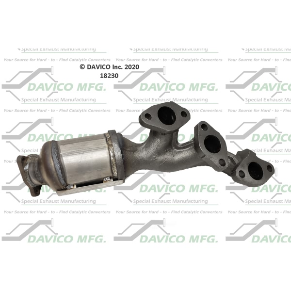 Davico Exhaust Manifold with Integrated Catalytic Converter 18230