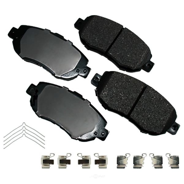 Akebono Performance™ Ultra-Premium Ceramic Front Brake Pads ASP619A