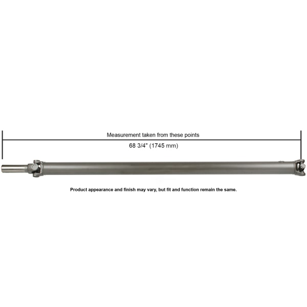 Cardone Reman Remanufactured Driveshaft/ Prop Shaft 65-9528