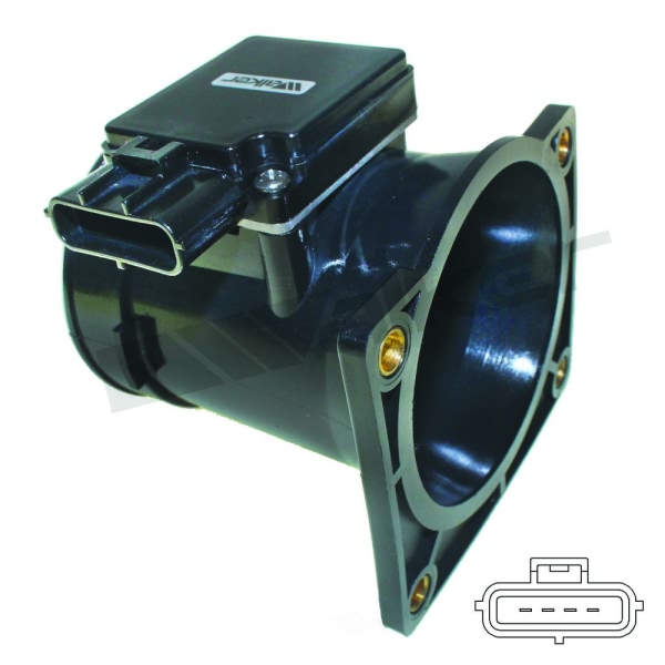 Walker Products Mass Air Flow Sensor 245-1043