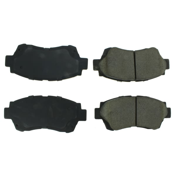 Centric Posi Quiet™ Extended Wear Semi-Metallic Front Disc Brake Pads 106.04760