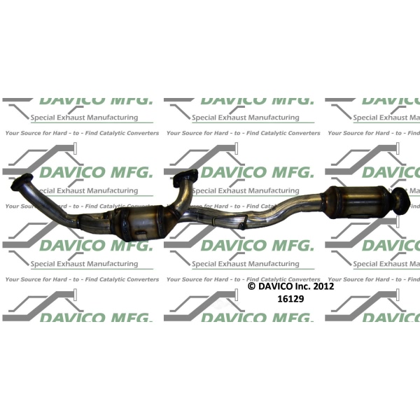 Davico Direct Fit Catalytic Converter and Pipe Assembly 16129